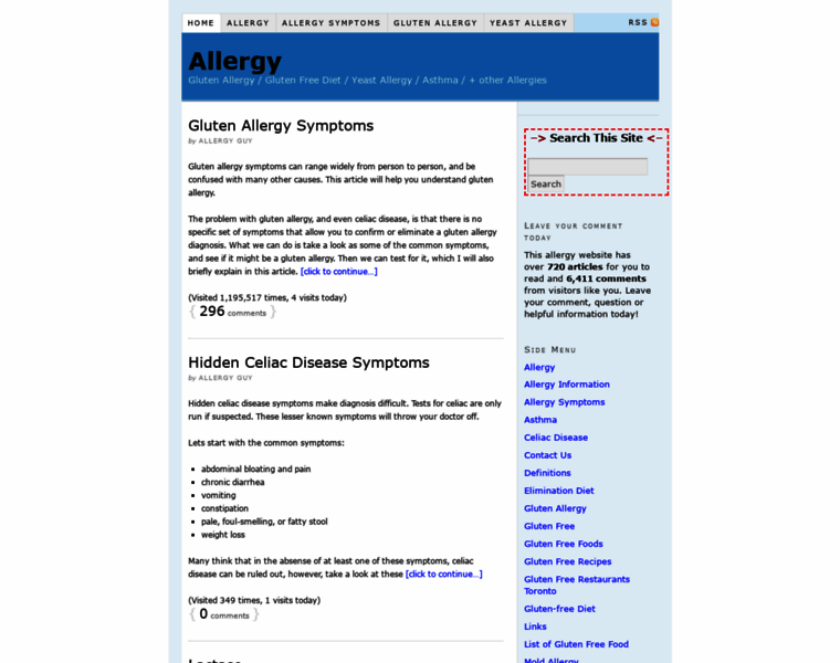 Allergy-details.com thumbnail