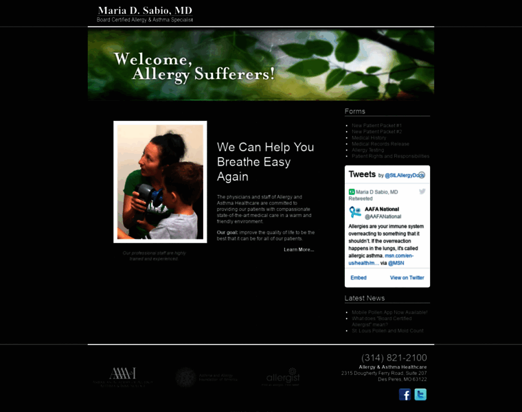 Allergyasthmahealthcare.com thumbnail