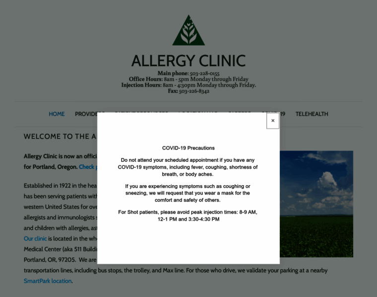Allergyclinic.net thumbnail