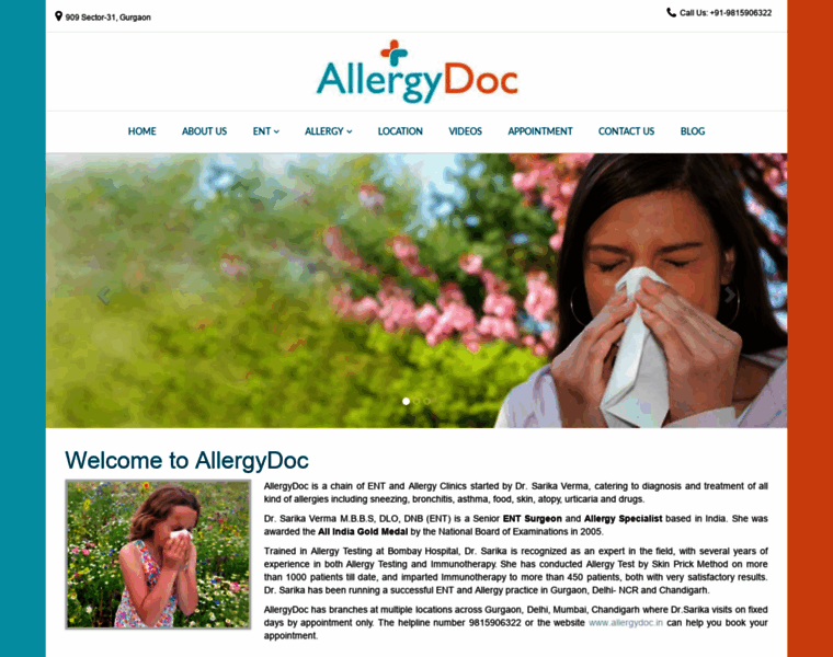 Allergydoc.in thumbnail