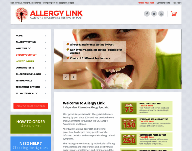 Allergylink.co.uk thumbnail