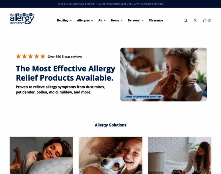 Allergystore.com thumbnail