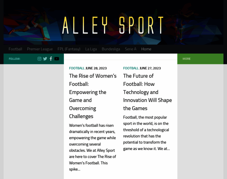 Alleysport.com thumbnail