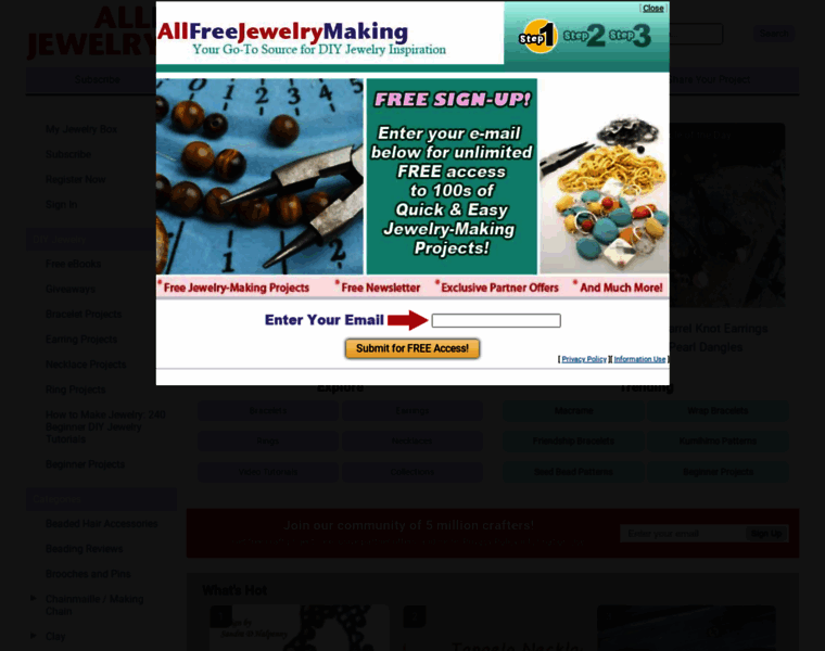 Allfreejewelrymaking.com thumbnail