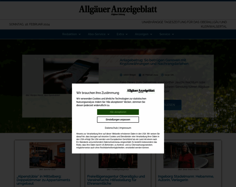 Allgaeuer-anzeigeblatt.de thumbnail