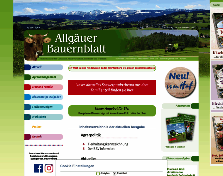 Allgaeuer-bauernblatt.de thumbnail