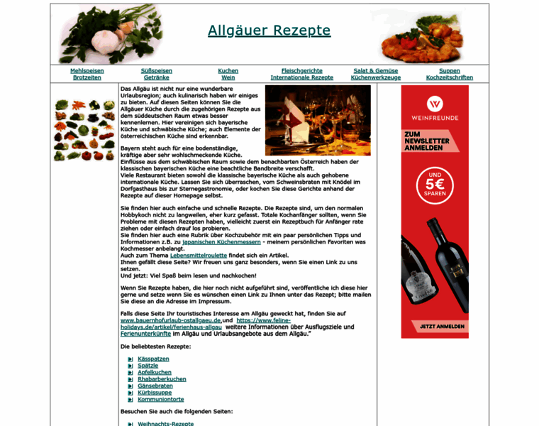 Allgaeuer-rezepte.de thumbnail
