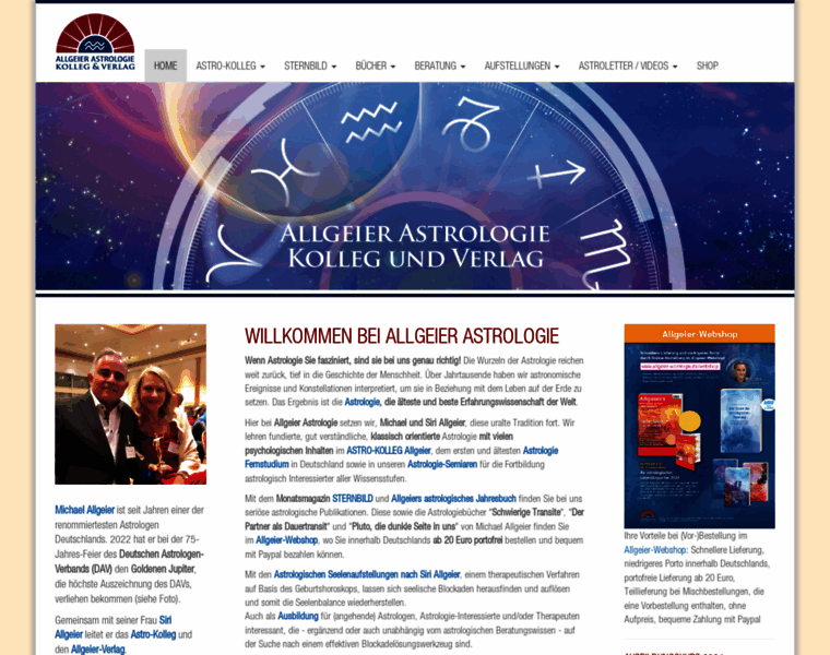 Allgeier-astrologie.de thumbnail