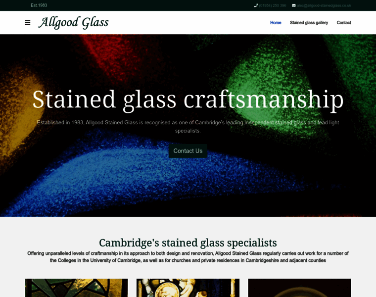Allgood-stainedglass.co.uk thumbnail