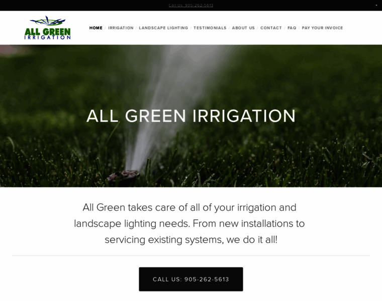 Allgreenirrigation.ca thumbnail