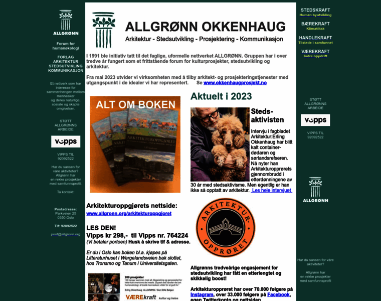 Allgronn.org thumbnail