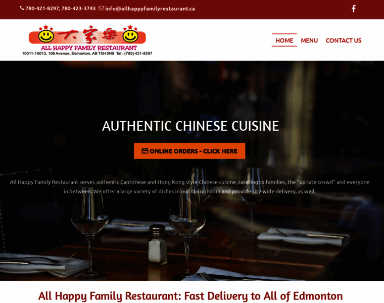 Allhappyfamilyrestaurant.ca thumbnail