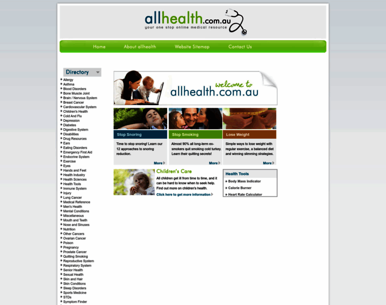 Allhealth.com.au thumbnail