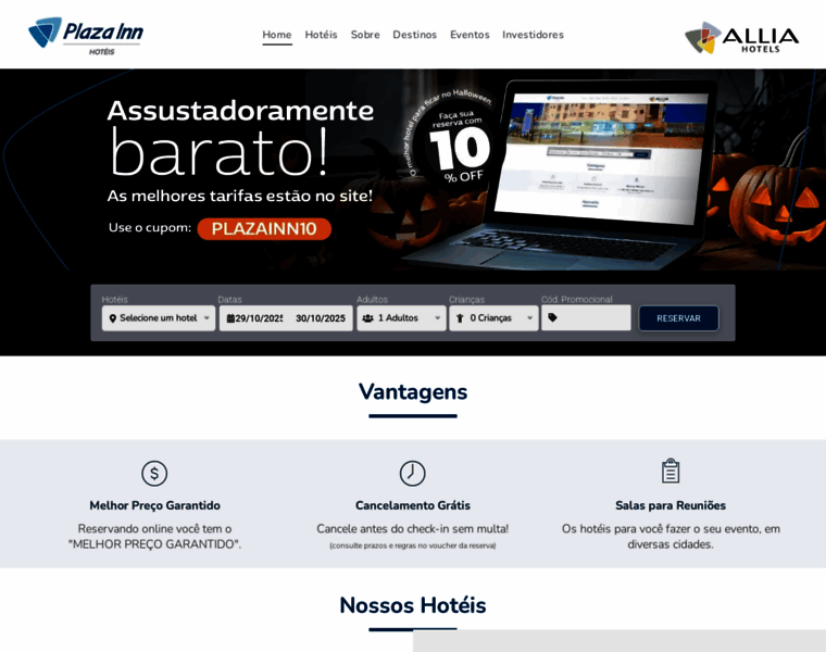 Alliahotels.com.br thumbnail