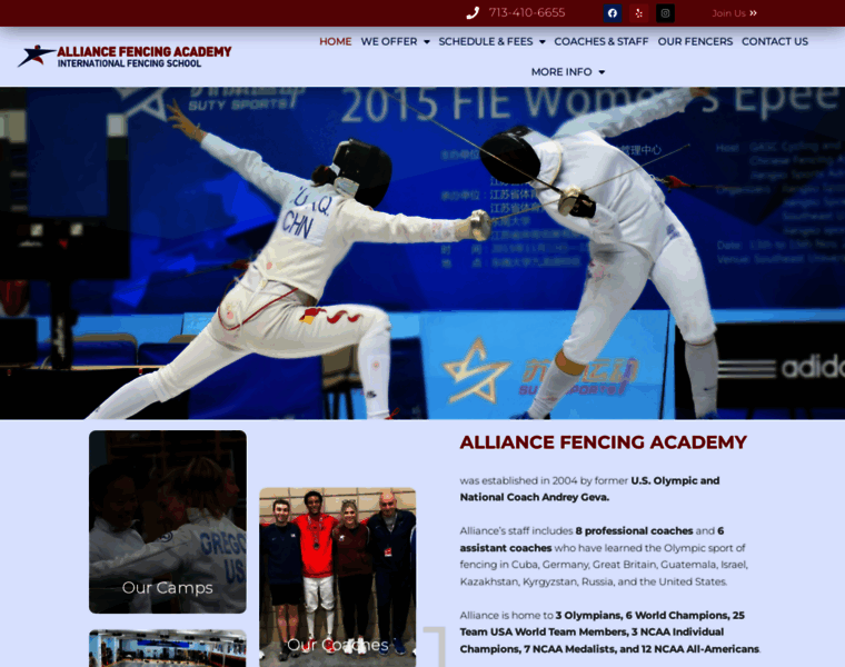 Alliance-fencing-academy.com thumbnail