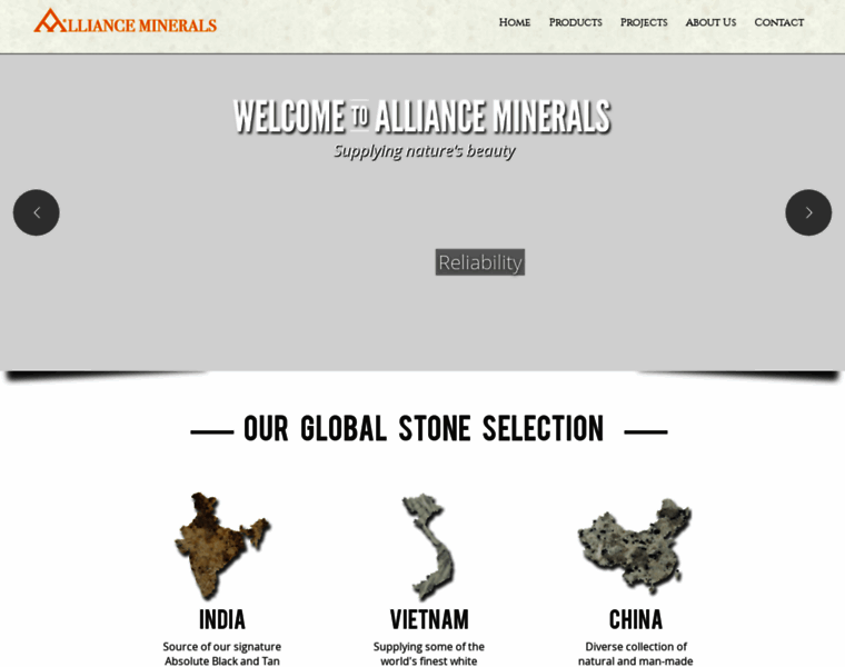 Alliance-minerals.com thumbnail