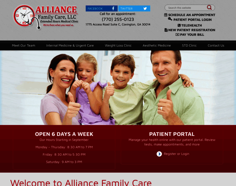 Alliancefamilycare.com thumbnail