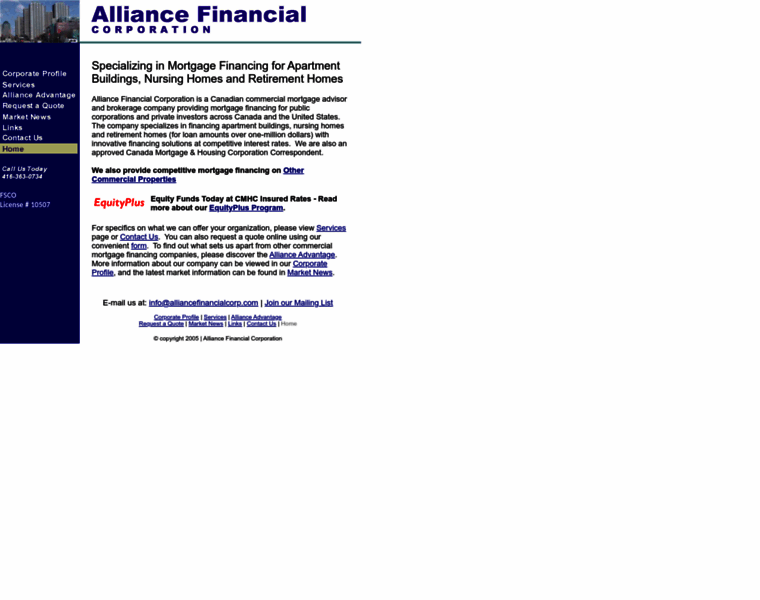 Alliancefinancialcorp.com thumbnail