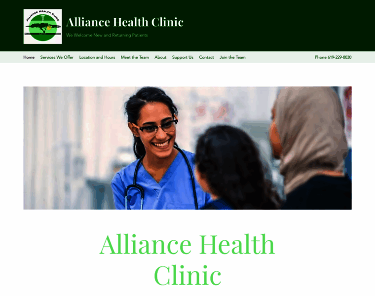 Alliancehealthclinic.org thumbnail