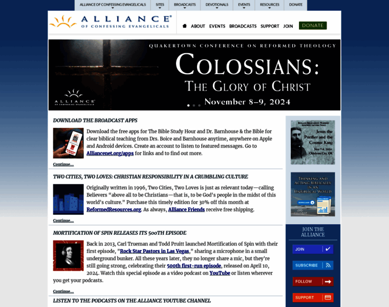 Alliancenet.org thumbnail