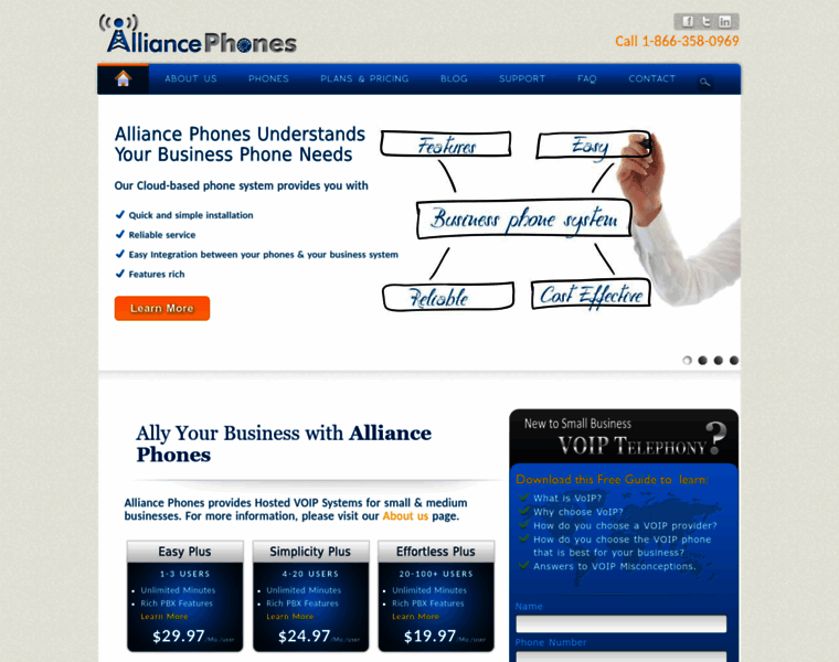 Alliancephones.com thumbnail