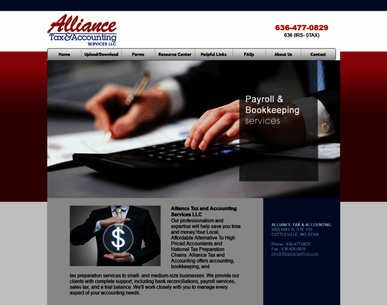 Alliancetaxpros.com thumbnail