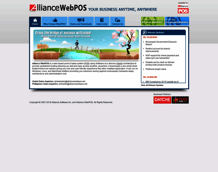 Alliancewebpos.com thumbnail