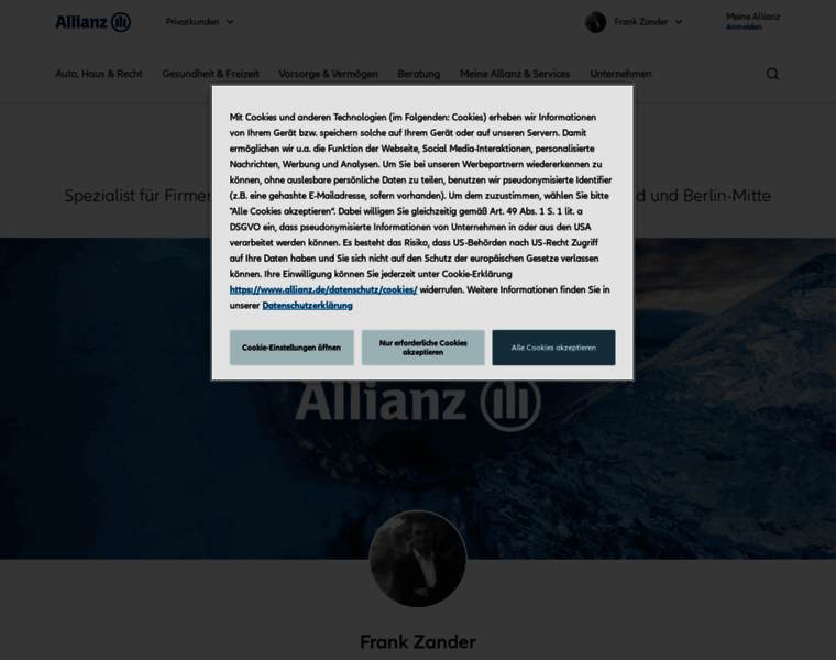 Allianz-zander.de thumbnail