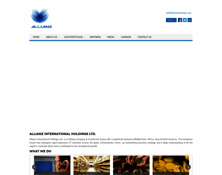 Allianzholdings.com thumbnail