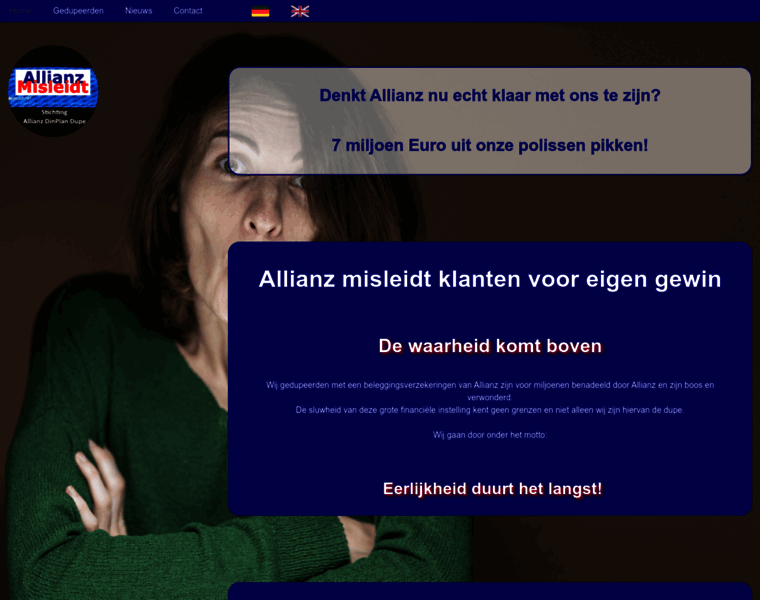 Allianzmisleidt.nl thumbnail