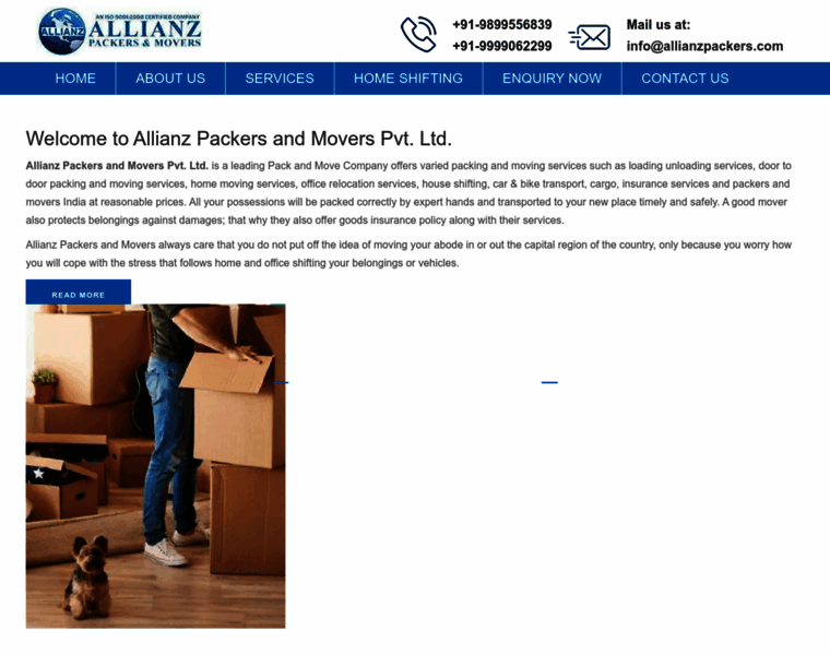 Allianzpackers.com thumbnail