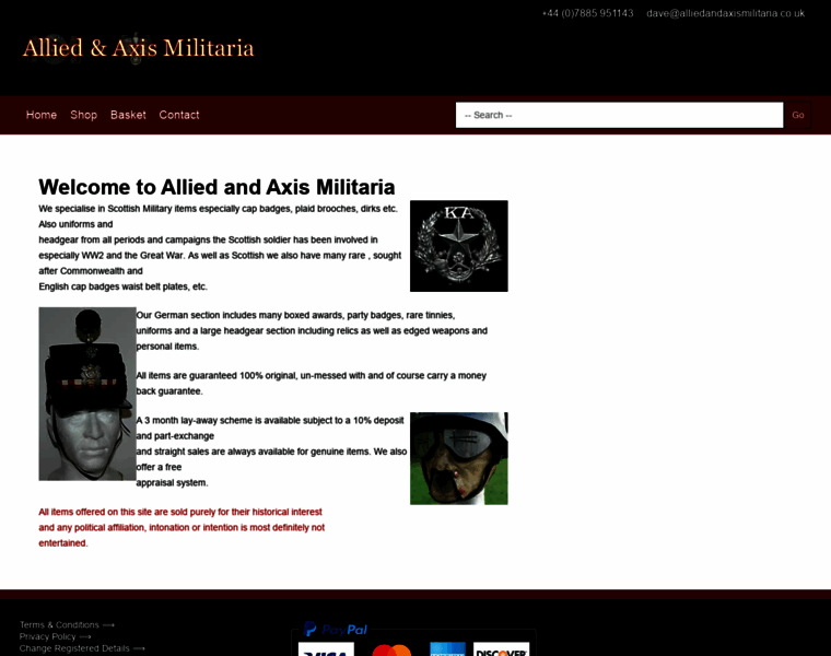 Alliedandaxismilitaria.co.uk thumbnail