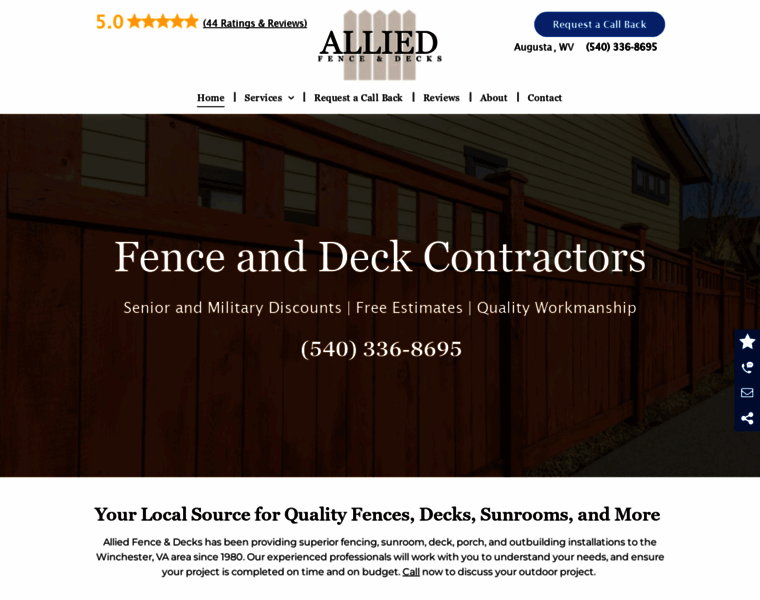 Alliedfenceanddecksva.com thumbnail