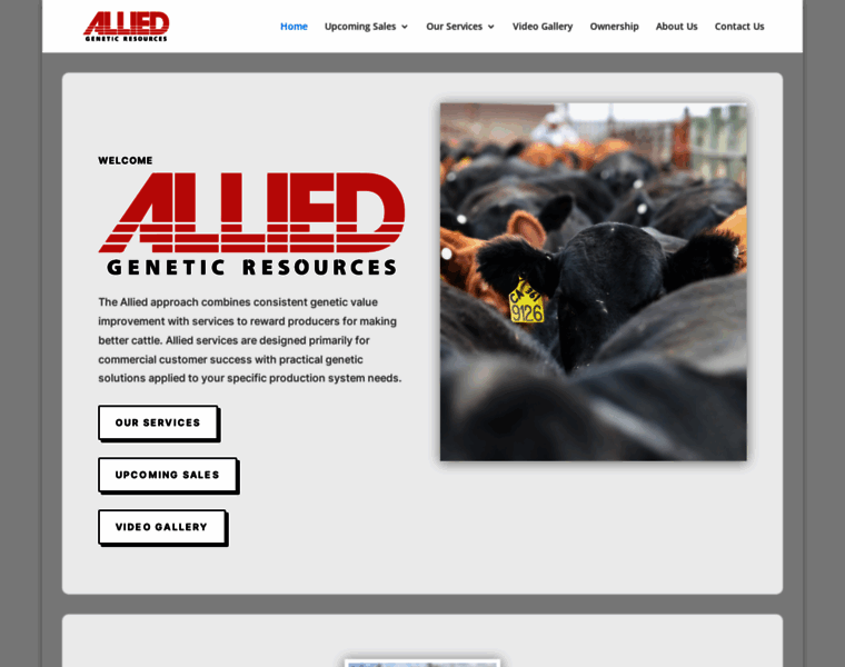 Alliedgeneticresources.com thumbnail