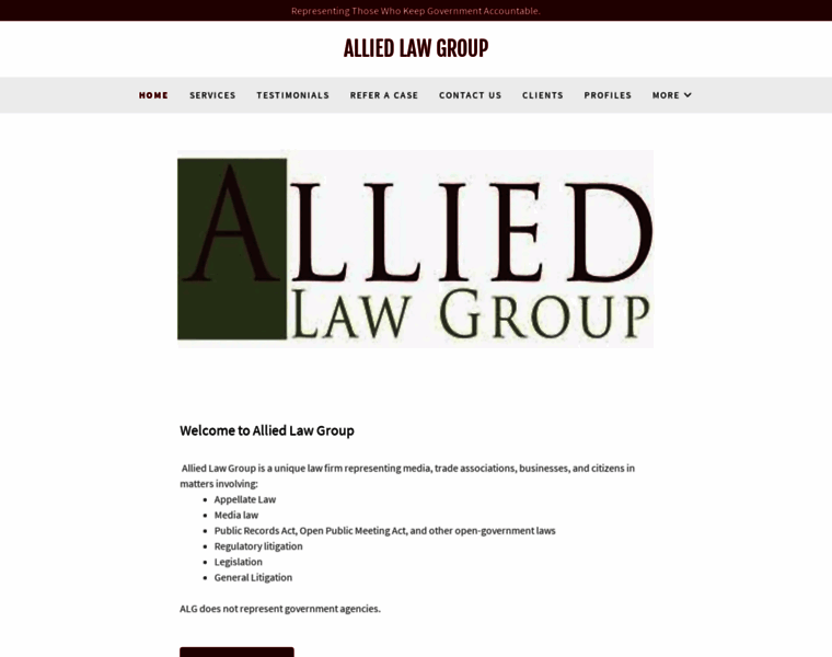 Alliedlawgroup.com thumbnail