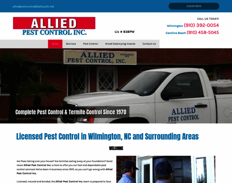 Alliedpestcontrolnc.com thumbnail
