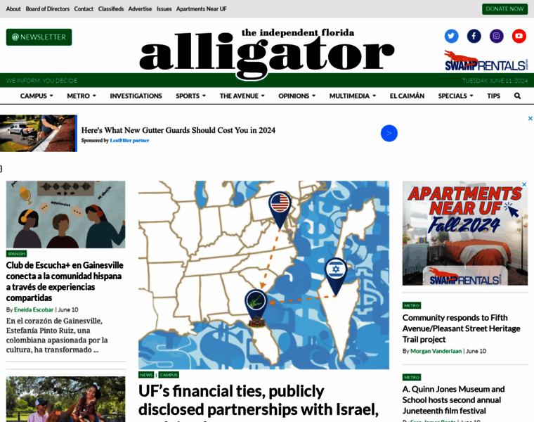 Alligator.org thumbnail