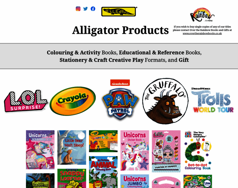 Alligatorbooks.co.uk thumbnail