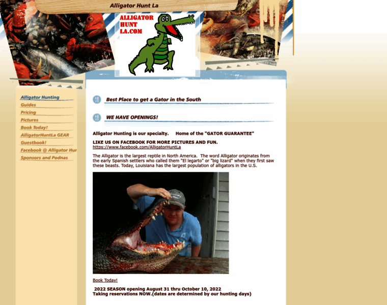 Alligatorhuntla.com thumbnail
