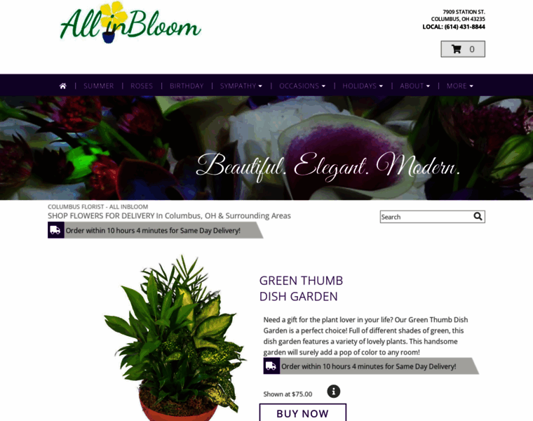 Allinbloomflowers.net thumbnail