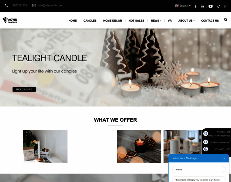 Allincandle.com thumbnail Allincandle.com thumbnail