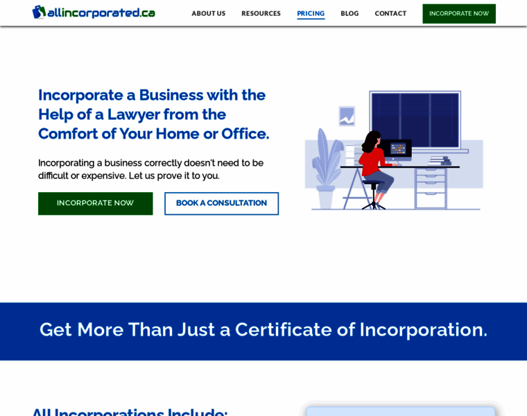 Allincorporated.ca thumbnail