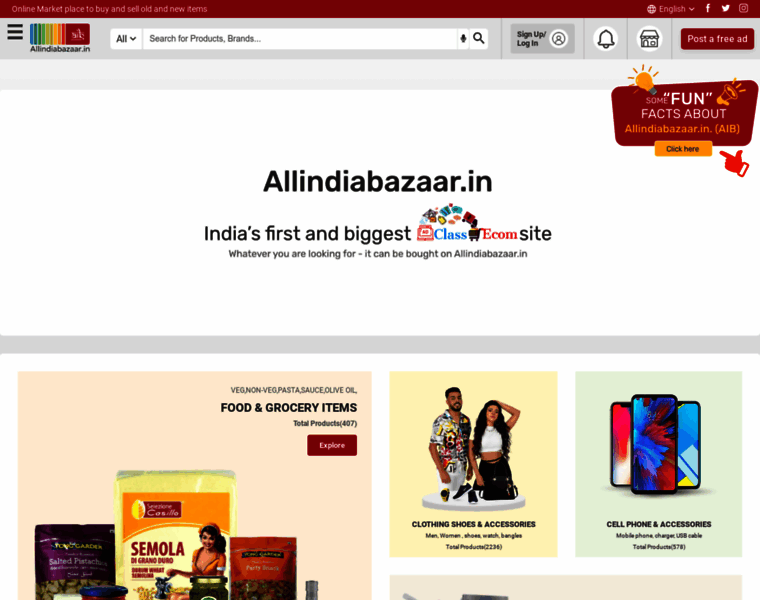 Allindiabazaar.in thumbnail