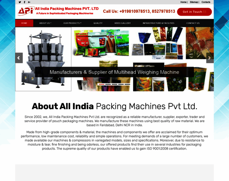 Allindiapackingmachines.com thumbnail