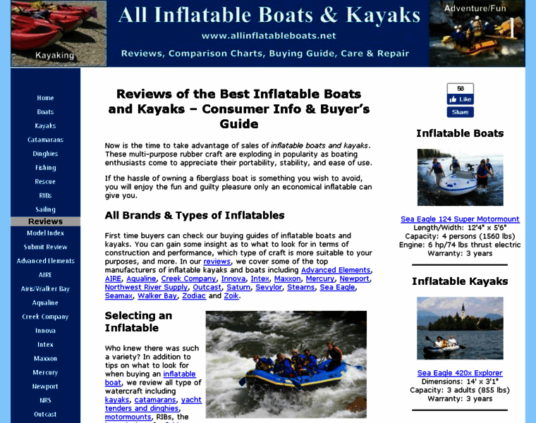 Allinflatableboats.net thumbnail