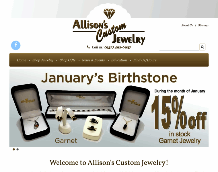 Allisonscustomjewelry.com thumbnail