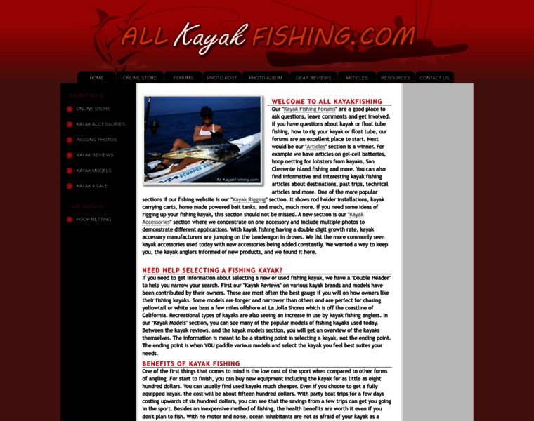 Allkayakfishing.com thumbnail