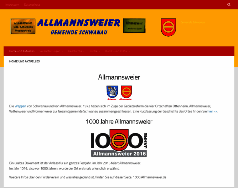 Allmannsweier.de thumbnail