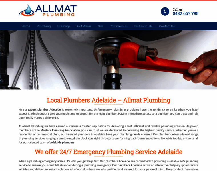 Allmatplumbing.com.au thumbnail