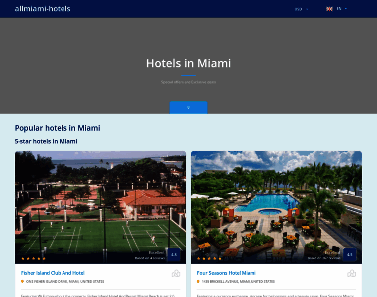 Allmiami-hotels.com thumbnail